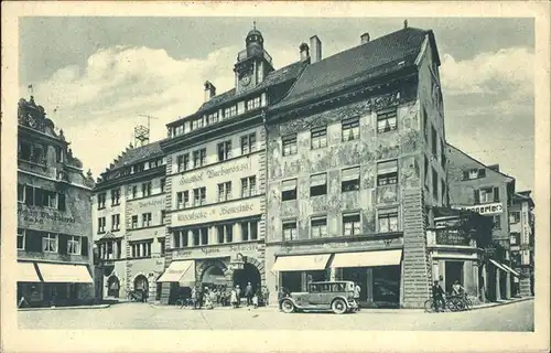 Konstanz Obermarkt Hotel Barbarossa Kat. Konstanz
