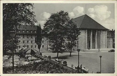 Bayreuth Haus der deutschen Erziehung Kat. Bayreuth