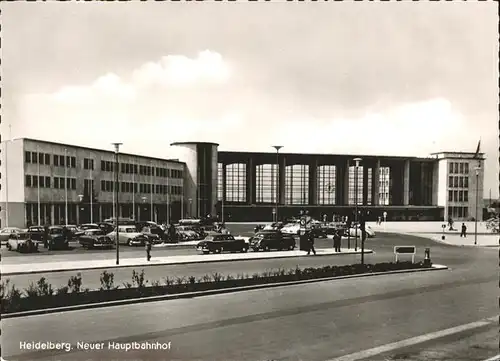 Heidelberg Neuer Hauptbahnhof Kat. Heidelberg