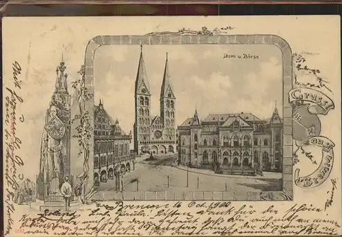 Bremen Dom Boerse Kat. Bremen