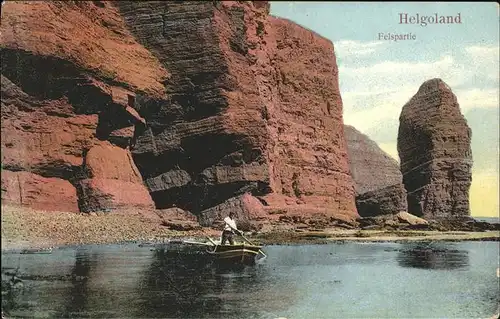 Helgoland Felsen Boot / Helgoland /Pinneberg LKR