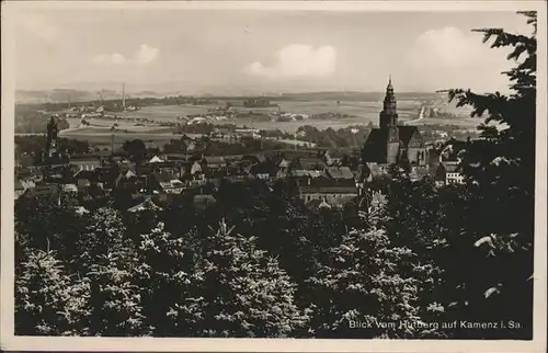 Kamenz Sachsen Blick vom Hutber