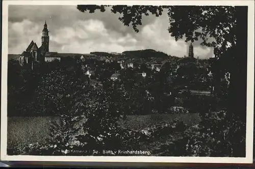 Kamenz Sachsen Blick vom Reinhardsberg