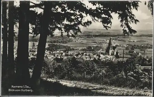 Kamenz Sachsen Blick vom Hutberg