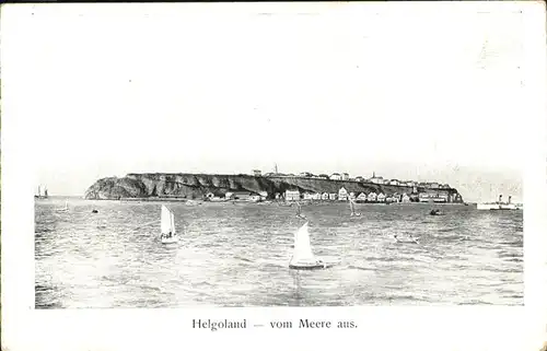 Helgoland Segelboote  / Helgoland /Pinneberg LKR