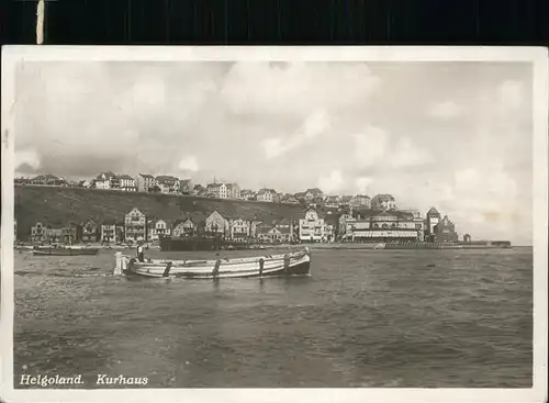 Helgoland Kurhaus Boote / Helgoland /Pinneberg LKR