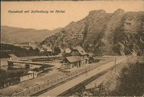 Mayschoss Maischloss mit Saffenburg