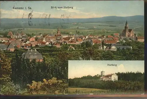 Kamenz Sachsen Blick vom Hutberg