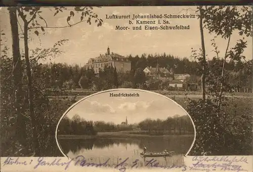 Schmeckwitz Johanneisbad Schmeckwitz bei Kamenz Teich