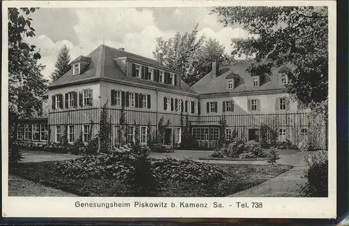 Kamenz Sachsen Piskowitz Genesungsheim