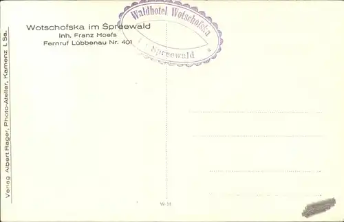 Spreewald  Kat. Luebbenau