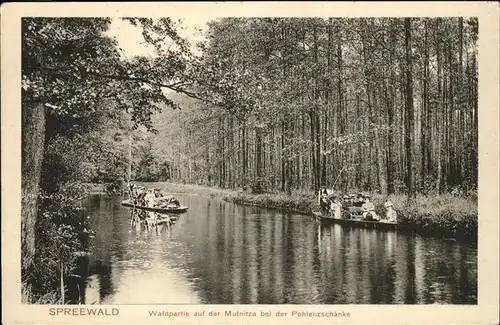 Spreewald Mutnitza
Pohlentzschaenke Kat. Luebbenau