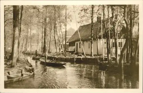 Spreewald  Gehoeft
Fliess
Lehde Kat. Luebbenau