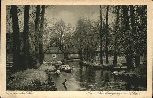 Spreewald  Dorfeingang
Lehde Kat. Luebbenau