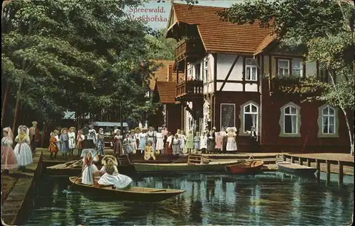 Spreewald  Wotschofska Kat. Luebbenau