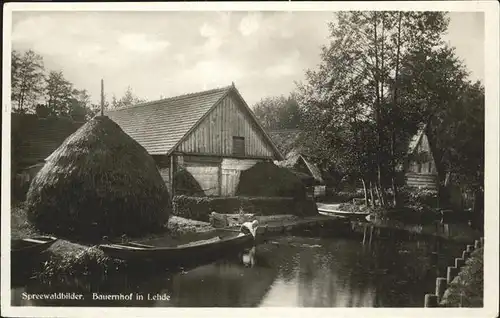 Spreewald Bauernhof
Lehde Kat. Luebbenau