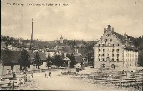 Fribourg FR Caserne Eglise St-Jean
