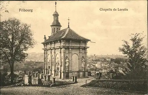 Fribourg FR Chapelle Lorette Kat. Fribourg FR