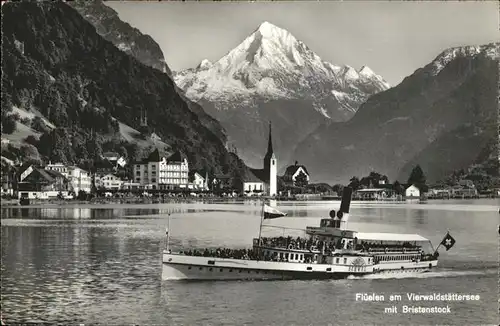 Flueelen UR Vierwaldstaettersee Schiff  Kat. Flueelen