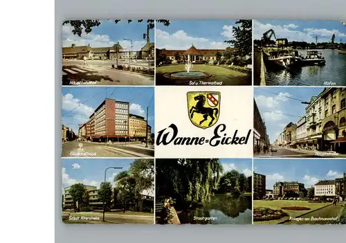 Wanne-Eickel Mehrfachansicht / Herne /Herne Stadtkreis