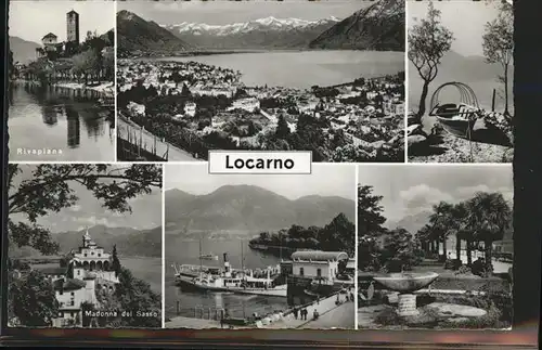 Locarno Madonna del Sasso Rivaplana Lago Maggiore / Locarno /Bz. Locarno