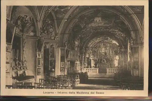 Locarno Interno della Madonna del Sasso / Locarno /Bz. Locarno