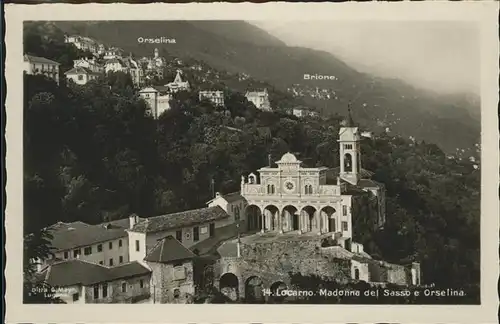 Locarno Madonna del Sasso Orselina / Locarno /Bz. Locarno