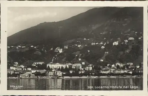 Locarno Veduta dal Lago / Locarno /Bz. Locarno