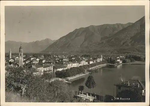 Ascona TI Teilansicht / Ascona /Bz. Locarno