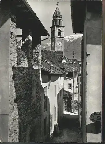 Ascona TI Kirchturm / Ascona /Bz. Locarno