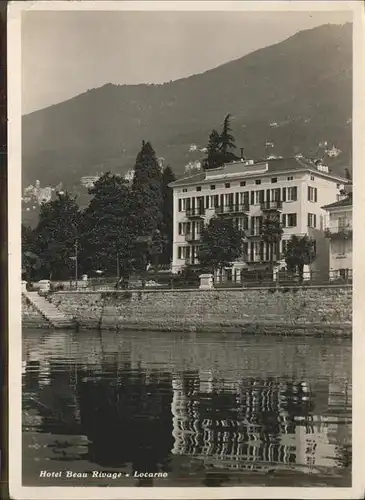 Locarno Hotel Beau Rivage / Locarno /Bz. Locarno