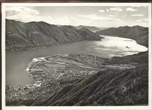 Locarno Panorama Cardada Delta Lago Maggiore / Locarno /Bz. Locarno