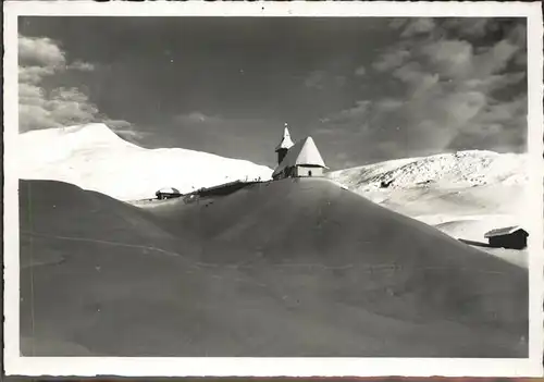 Arosa GR Bergkirchli Bergkirche Kat. Arosa