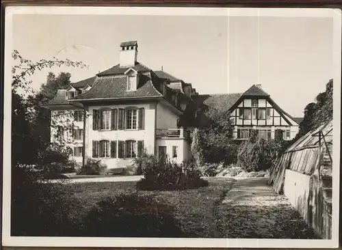 Konolfingen BE Christl. Heim Schloss Huenigen Kat. Konolfingen