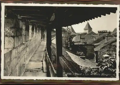 Morat Murten Les Remparts Ringmauer