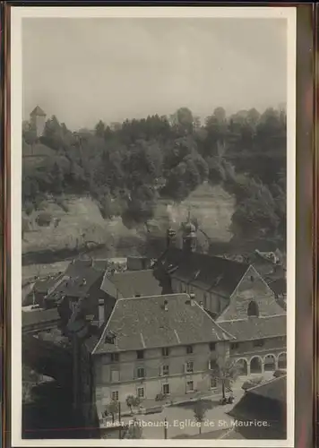 Fribourg FR Eglise de st. Maurice Kat. Fribourg FR