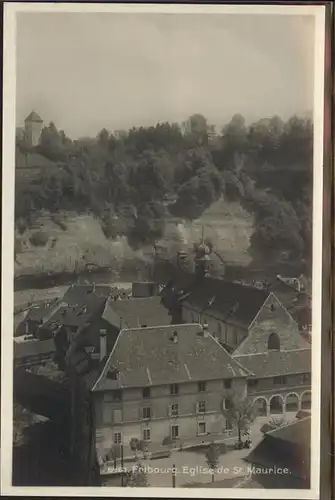 Fribourg FR Eglise de st. Maurice Kat. Fribourg FR