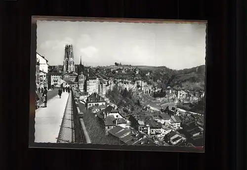 Fribourg FR Hotel de Ville Cathedrale Kat. Fribourg FR