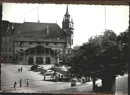 Fribourg FR Hotel de Ville Autos Kat. Fribourg FR