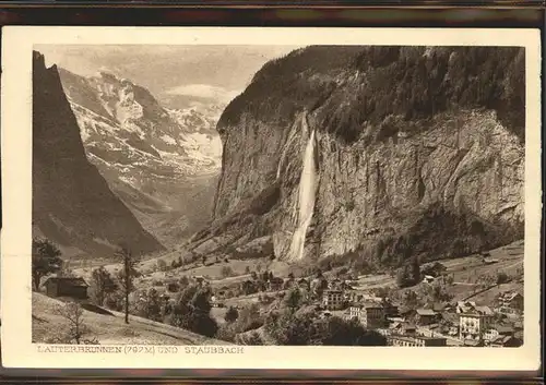 Lauterbrunnen BE Staubbach