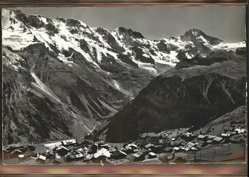 Muerren BE Mittaghorn Grosshorn Breithorn Kat. Muerren