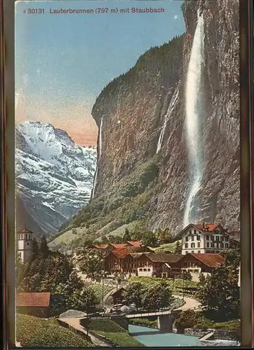 Lauterbrunnen BE Staubbach