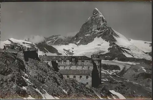 Gornergrat Zermatt Hotel Gornergrat Kulm Matterhorn und Mont Cervin / Gornergrat /Rg. Zermatt