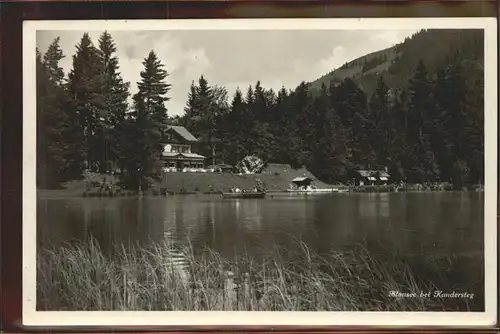 Kandersteg BE Blausee bei Kandersteg Kat. Kandersteg