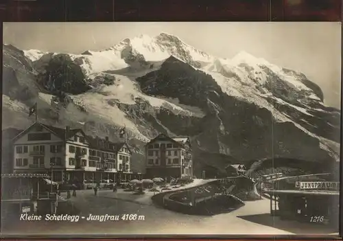 Scheidegg BE Kleine Scheidegg Jungfrag Kat. Scheidegg