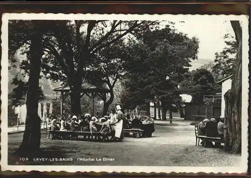 Lavey les Bains l Hopital Le Diner Kat. Lavey les Bains