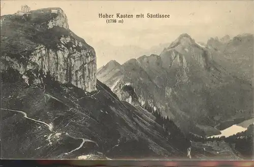 Saentis AR Saentissee Hoher Kasten Kat. Saentis