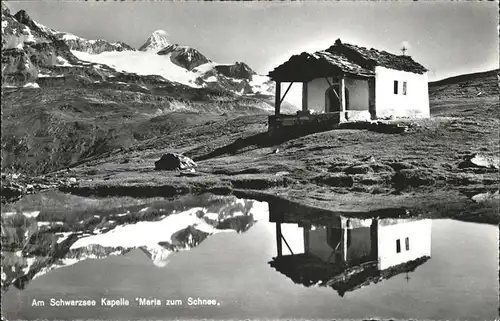 Schwarzseehorn Kapelle Maria zum Schnee Kat. Schwarzseehorn