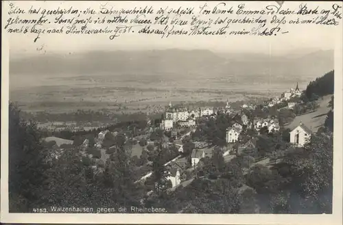 Walzenhausen AR Rheinebene Kat. Walzenhausen