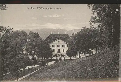Pfeffingen Arlesheim Schloss Kat. Pfeffingen